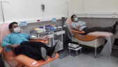 اهدا خون کارکنان دانشگاه علمی کاربردی لرستان
