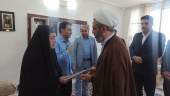 تجلیل از خانواده شهدای همکاران دانشگاه جامع علمی کاربردی لرستان