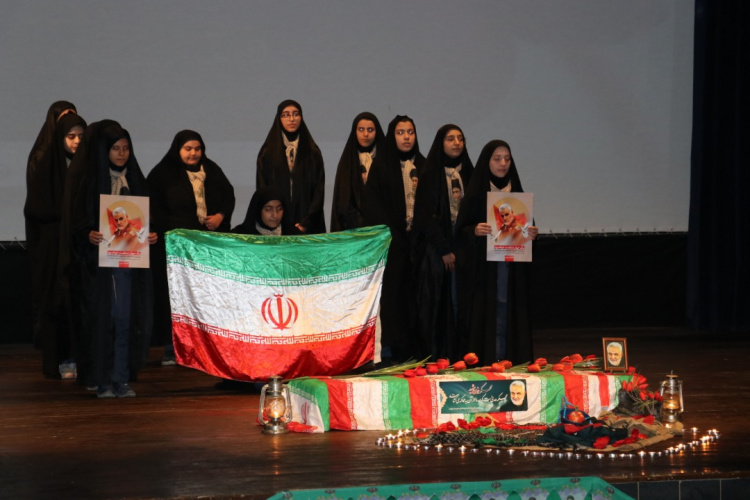 برگزاری اولین یادواره شهید  سلیمانی توسط مرکز علمی کاربردی الیگودرز۱