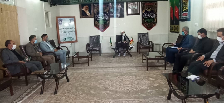 دیدار رئیس دانشگاه علمی کاربردی لرستان با امام جمعه کوهدشت