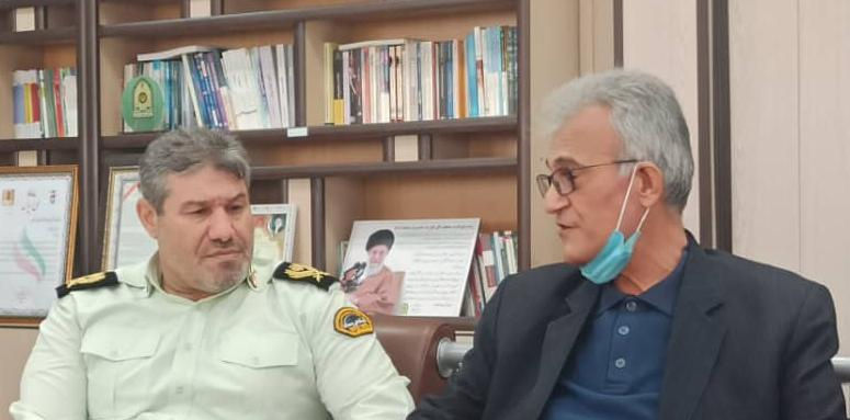 دیدار رئیس دانشگاه علمی کاربردی لرستان با فرمانده نیروی انتظامی استان