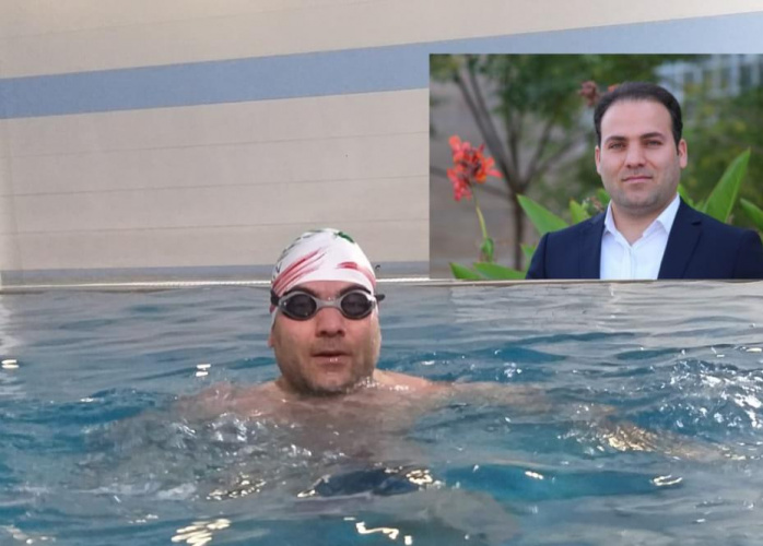 کسب مقام سوم مسابقات شنای کارکنان دولت توسط کارمند دانشگاه علمی کاربردی لرستان