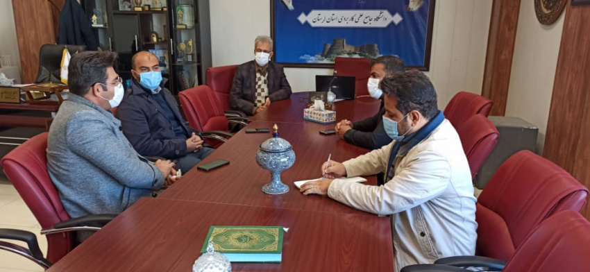 دیدار رئیس دانشگاه علمی کاربردی لرستان با نایب رئیس شورای اسلامی شهر خرم‌آباد